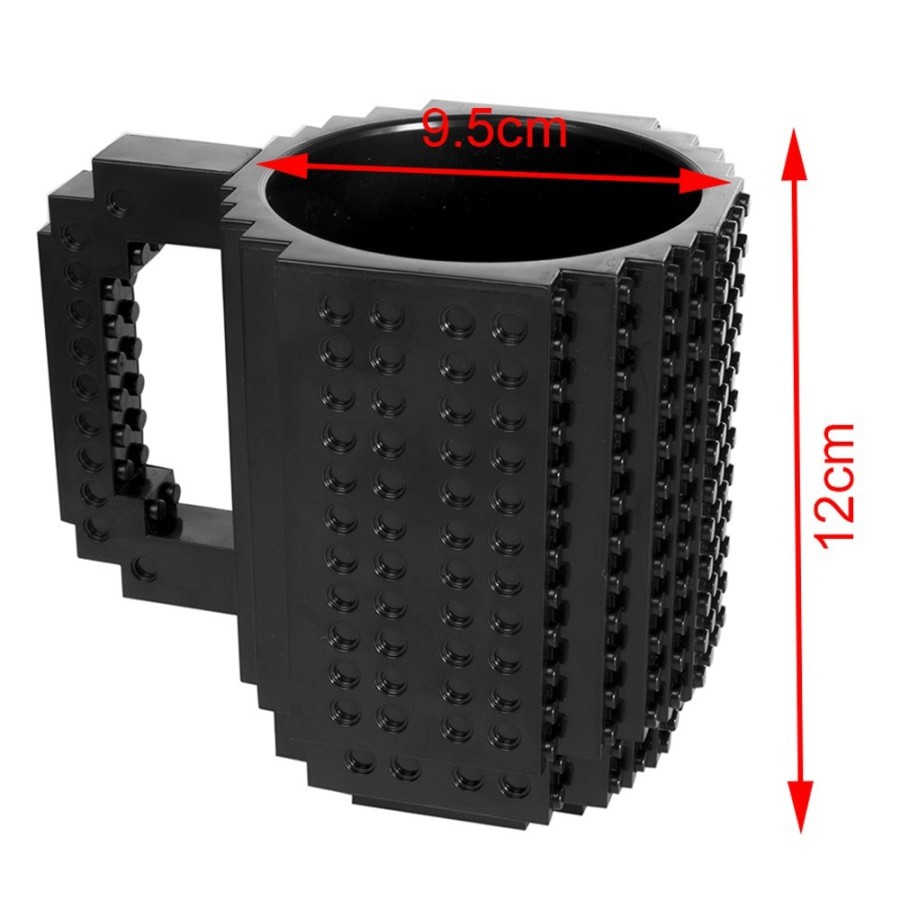 Build-On Brick Mug Lego Coffee Mug 12 oz building