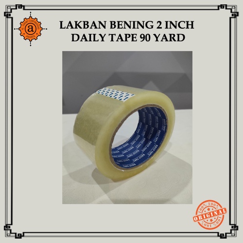 

Lakban Bening 2 Inch Daily Tape 90 Yard