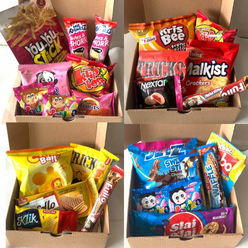 

HAMPERS SNACK MURAH/SNACKBOX MURAH (SMALL)