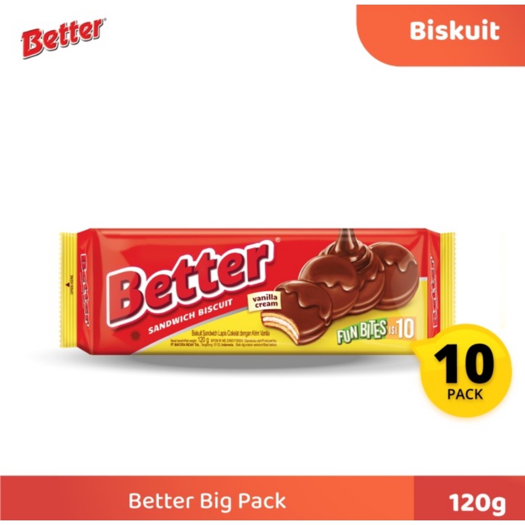 Better Fun Bites Big Pack 120 Gr (isi 10)