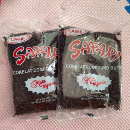 

L'agie Safari Coklat Compound Butir 100gr