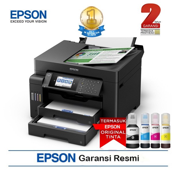 PRINTER EPSON L15150 / PRINTER EPSON L 15150 PENGGANTI L1455 A3 PRINT SCAN COPY WIFI DUPLEX PRINT GARANSI RESMI