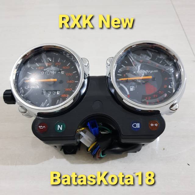 Kilometer Speedometer Assy Komplit RXK New Chrome