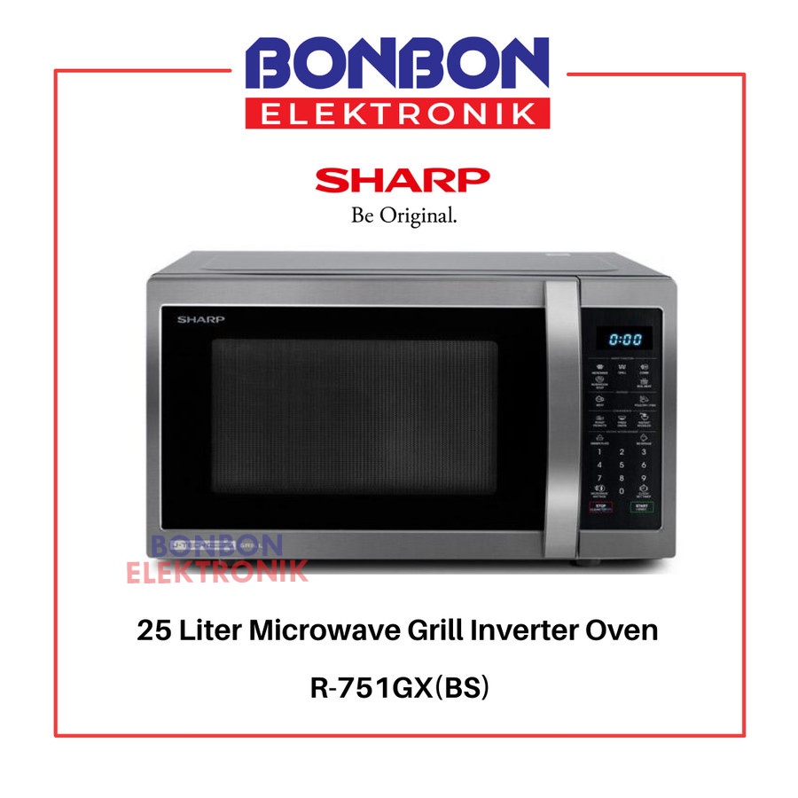 Sharp Microwave Grill Inverter Oven R-751GX (BS) / R751GX 25L