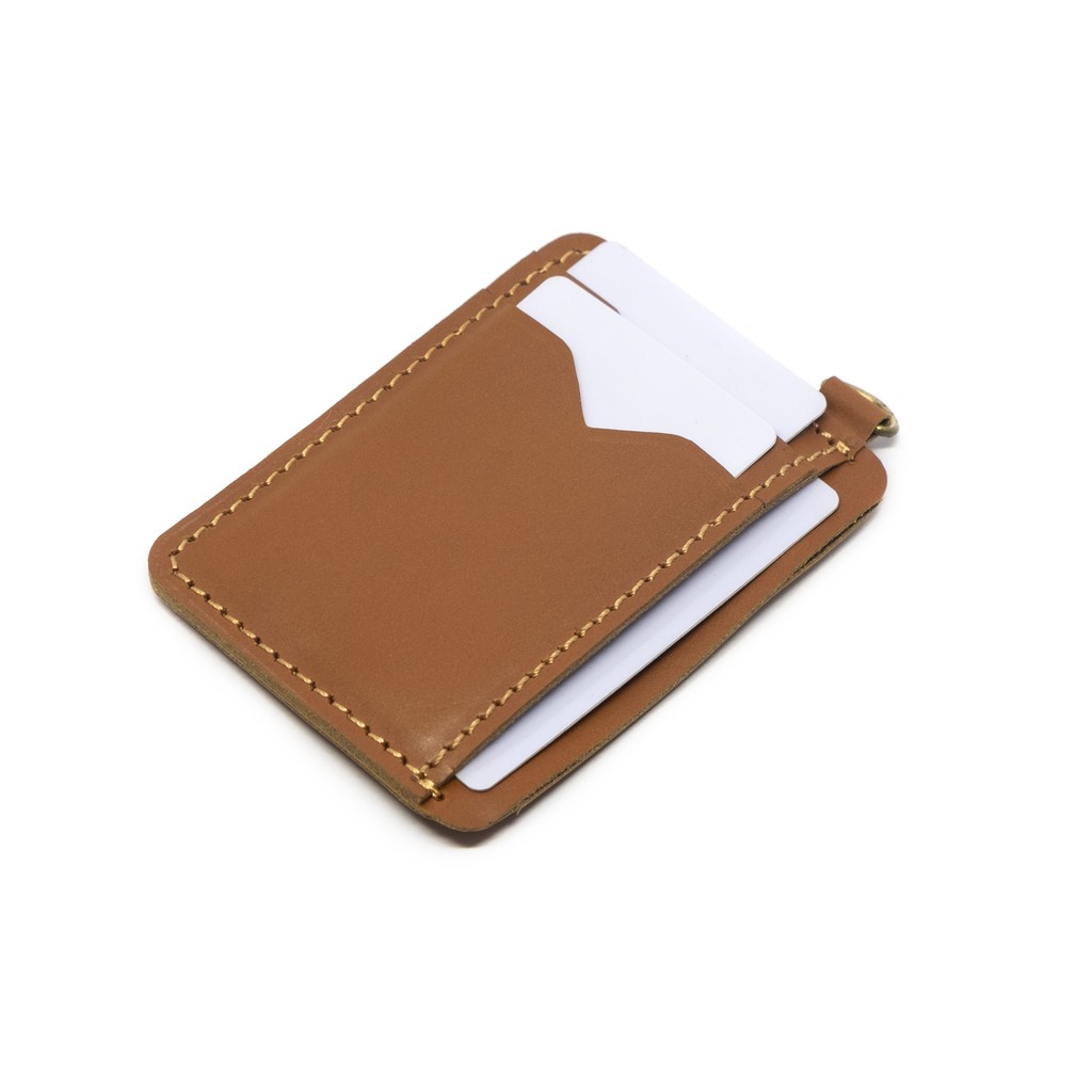 dompet kartu kulit asli card wallet slim wallet plastik mika PHWL1036