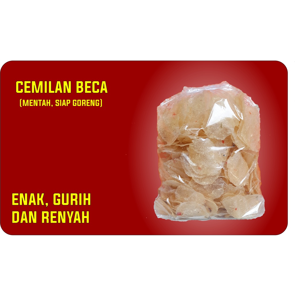 

BECA MENTAH SIAP GORENG CEMILAN KELUARGA