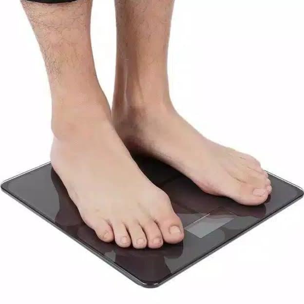 ( BISA COD ) Timbangan Badan Digital 180KG Hitam - Pengukur Berat Badan Digital BERKUALITAS [Kode