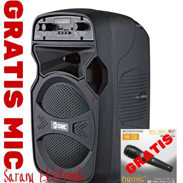 gmc speaker karaoke
