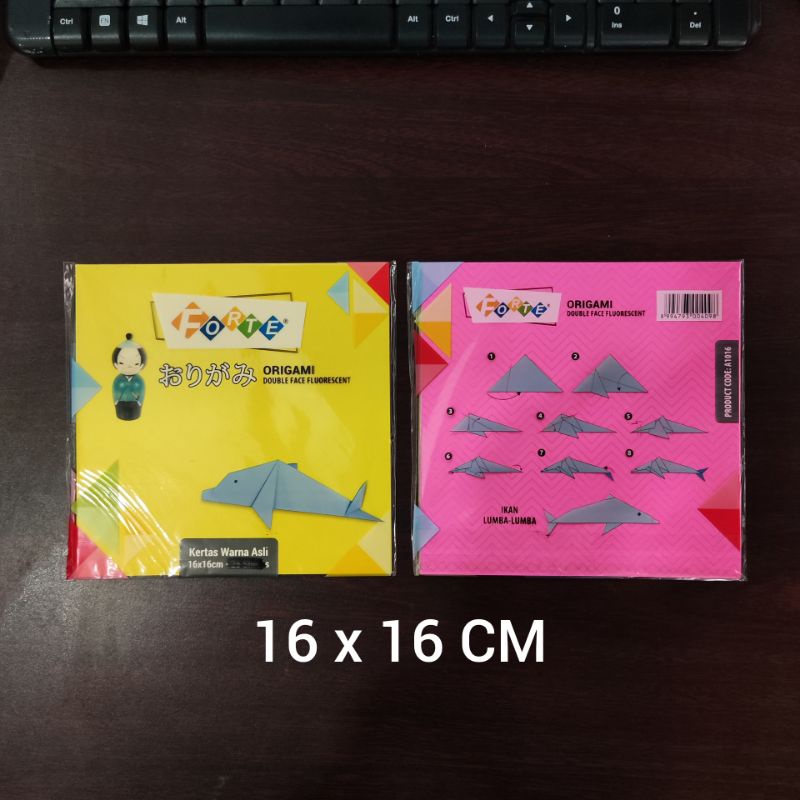 

Kertas Lipat ( Origami ) Forte 16 x 16 cm - 25 Lembar