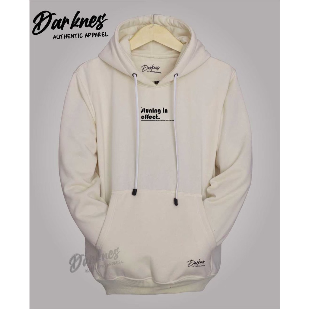 Jaket Hoodie Pria Cod Aesthetic List Stuning In Effect Warna Cream Original Darkness Brand Sweater Hoodie Polos Pria Wanita Premium Hodie Pria Distro Flece Tebal Original Distro Kota Bandung Terbaru Terpopuler Dan Terlaris Oversize Unisex