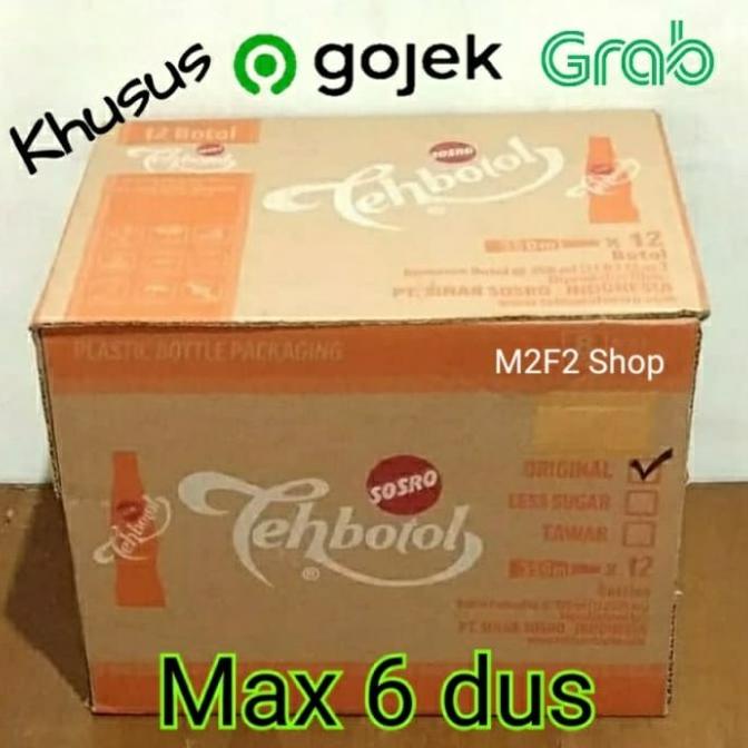 

[COD] Teh Botol Sosro Botol Pet - 350 ml (Khusus Gojek/Grab) [COD]