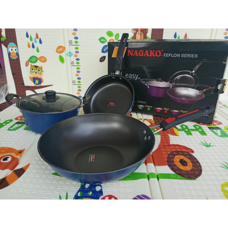 Nagako Teflon Series set 4