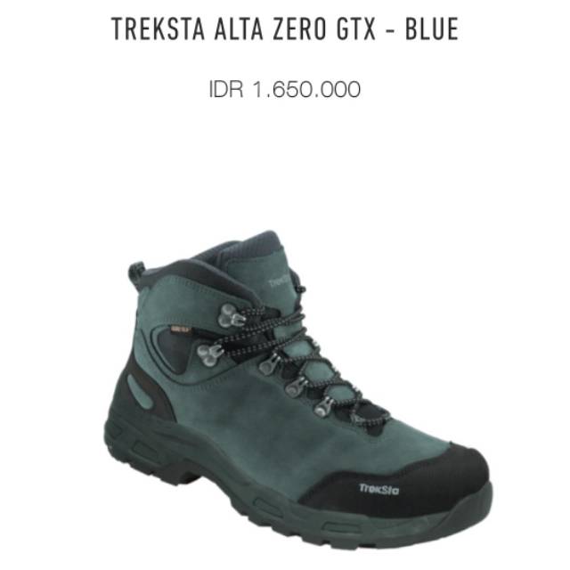 Sepatu gunung treksta alta zero GTX diskon original murah