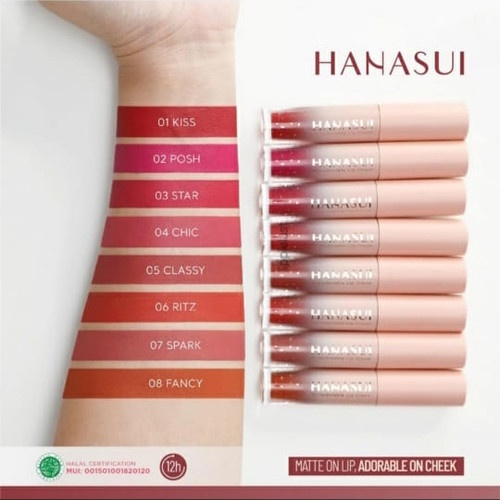 HANASUI Mattedorable Lip Cream | BOBA Edition Lipcream | Tintdorable Liptint