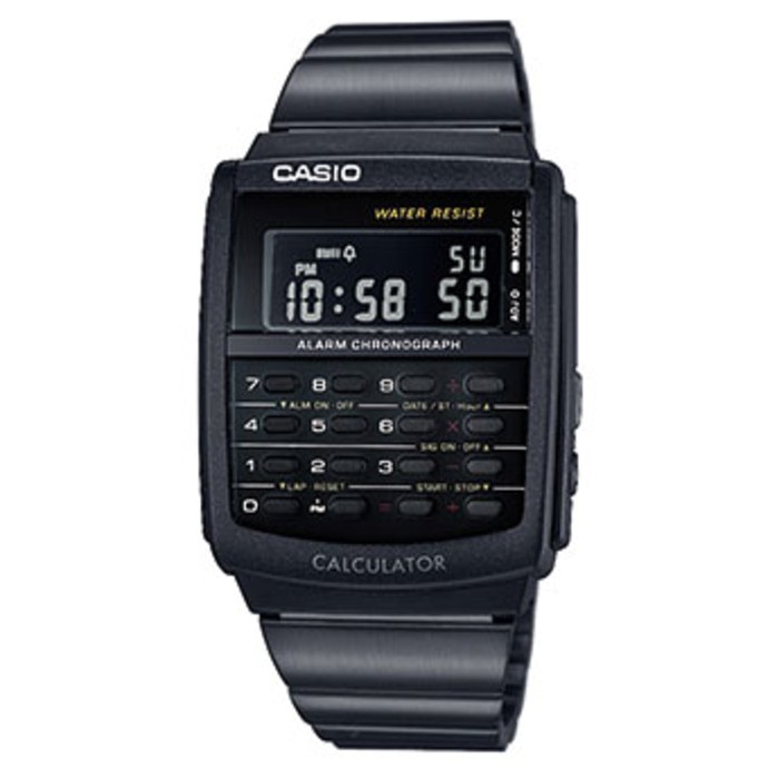 Promo  Jual jam tangan casio  Jam Tangan Calculator Casio Original CA-506B-1 Jam Casio Unisex Ori