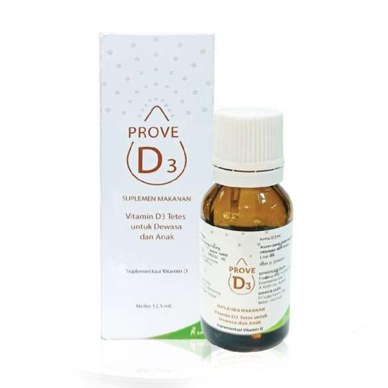 PROVE D3 TETES PROVE D 3 400 IU DROPS KALBE VITAMIN AUSTRIA BPOM