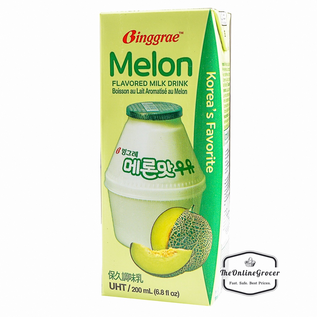 Binggrae Korean Milk UHT 200ml - Susu UHT Aneka Rasa Korea