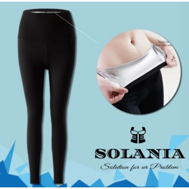 Solania Silver Long Pants Celana Diet Pembakar Lemak Celana Panjang