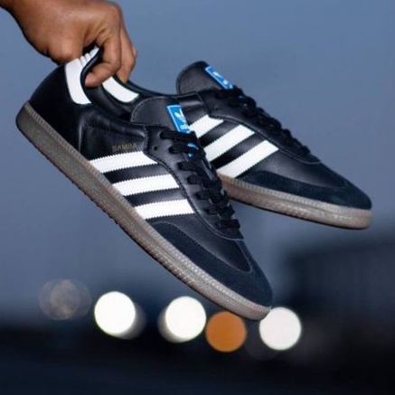 Jual ADIDAS SAMBA OG BLACK WHITE GUM SEPATU SNEAKERS PRIA | Shopee ...