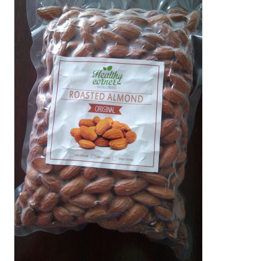 

TERBARU BULAN INI Roasted Natural Whole Raw Almond Kacang Panggang (500 gr) - John Farmer CDD8