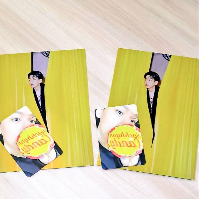 [Trade] Baekhyun Postcard Delight - Mint Ver. And PC - Cinnamon Ver. To Honey Ver.