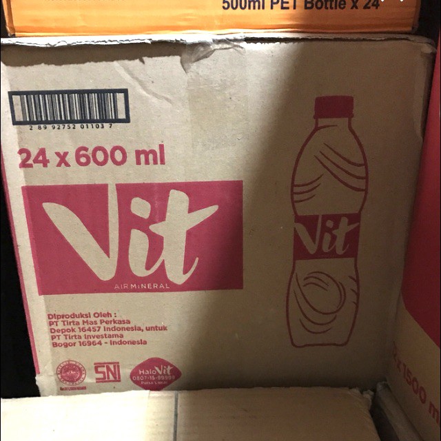 

Vit 600 ML isi 24 botol