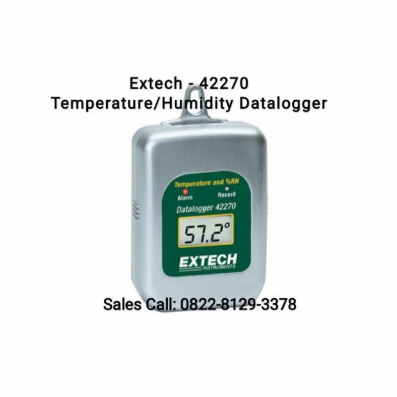 Jual Extech 42270 Temperature Humidity Datalogger Shopee Indonesia