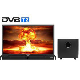 Polytron LED Digital TV 32" Frameless Soundbar Subwoofer 32BV1558 HDR