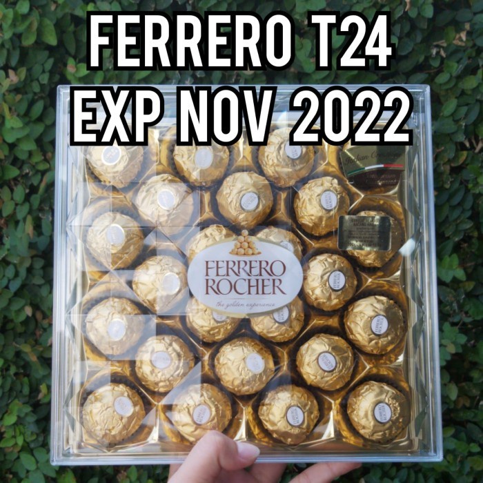 

ORIGINAL MURAH coklat cokelat ferrero rocher T24 isi 24 - T24 Nov