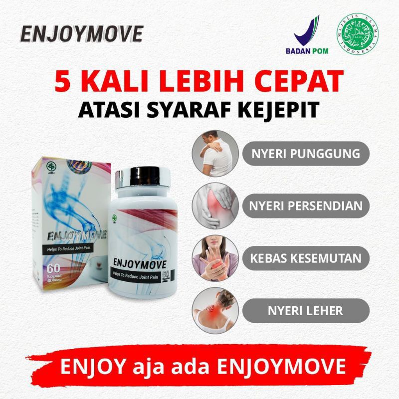 NERVOFIT-ENJOYMOVE-Natural Olil Original-Obat syaraf Kejepit