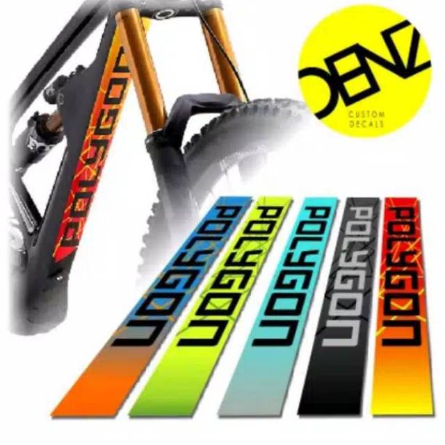 Decal race face sticker sepeda race face