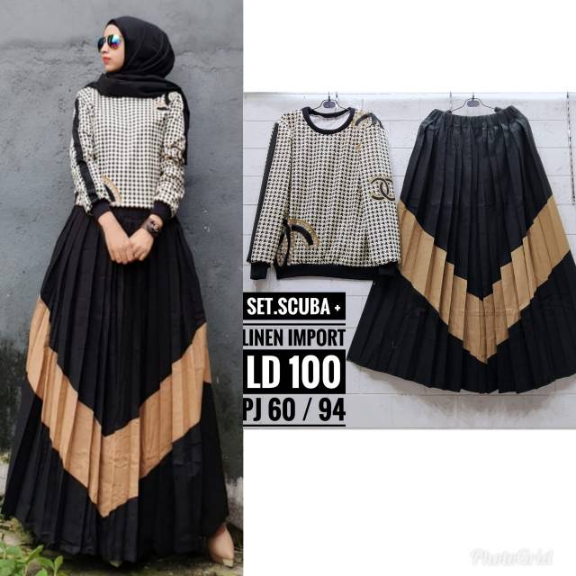 SETELAN ROK WANITA TERBARU ORI SHR