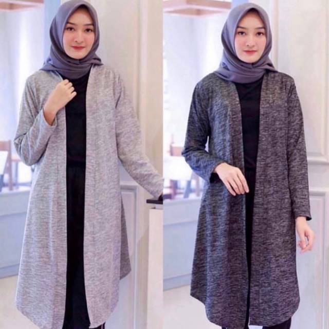 LONG KARDIGAN RAJUT - LONG KNIT TWIST