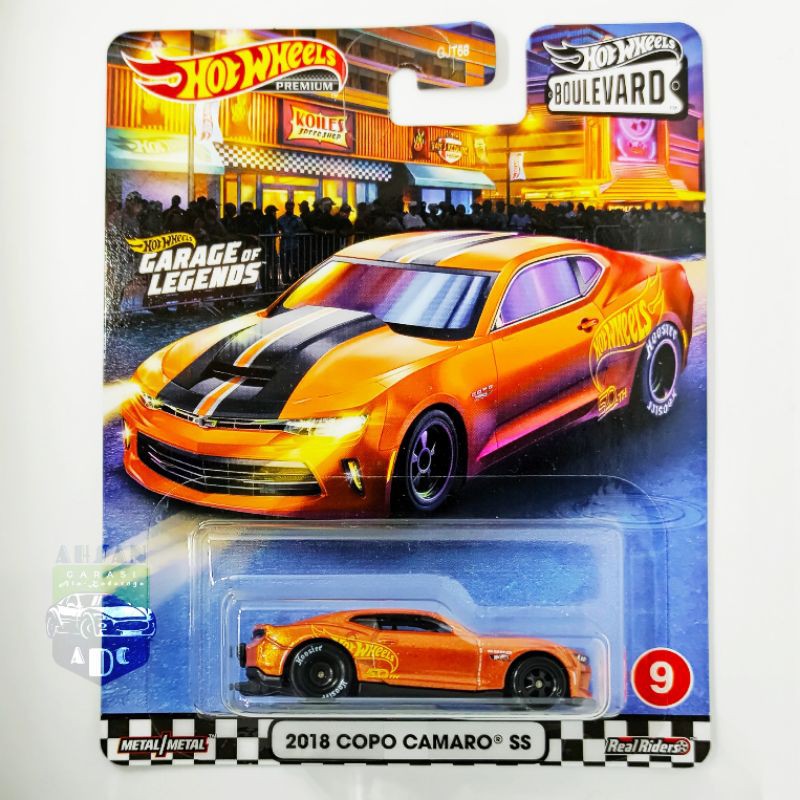 Hot Wheels HotWheels Premium 2018 Copo Camaro SS Boulevard Wave B