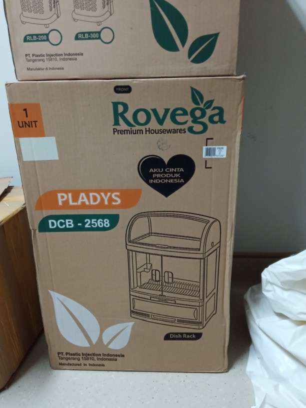 Rovega Rak Piring Premium Pladys Dcb 2568 (khusus Gojek Dan Grab)