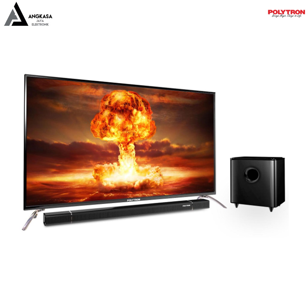 LED POLYTRON 43B (SOUNDBAR) (MURAH, BERGARANSI, KHUSUS MEDAN)