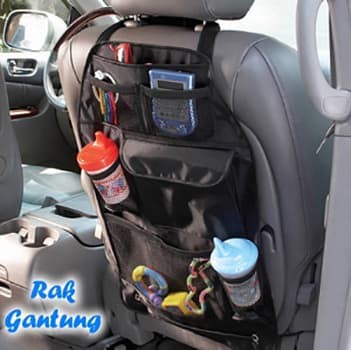 Jual Murah Car Seat Organizer / Back Seat Organizer / Auto Car Seat Organizer Aman