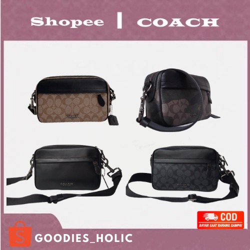 Coach F50715 F50713 F39946 men's shoulder messenger men's camera bag