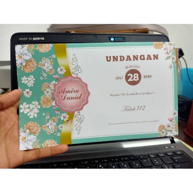 Blangko Undangan Falah 112 Harga Murah isi 100