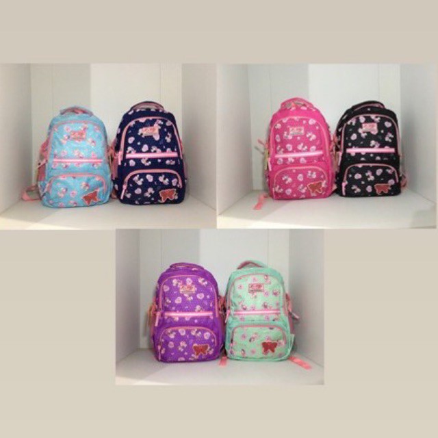 TAS RANSEL SILVER GIRL