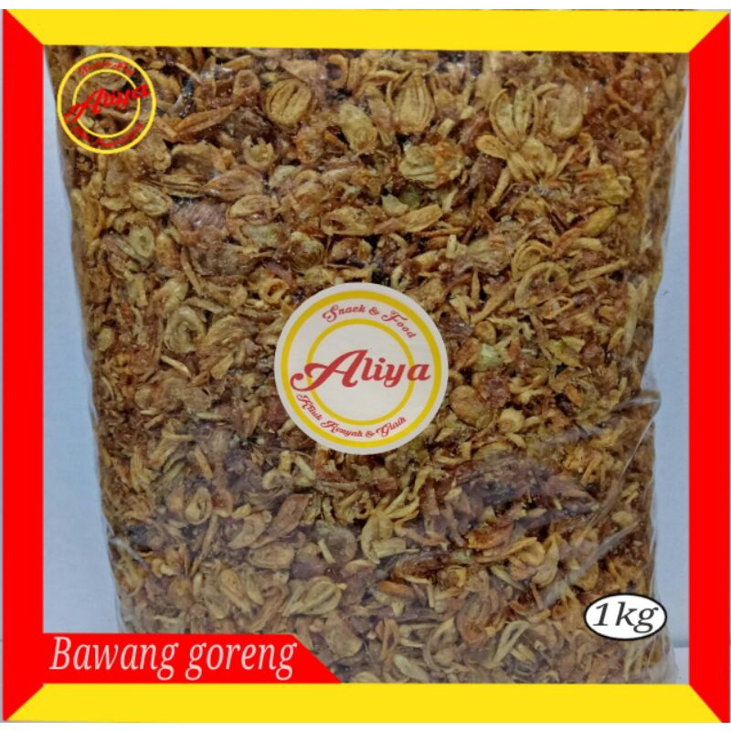 

BAWANG GORENG ISTIMEWA 1kg. enak harum melezatkan semua masakan