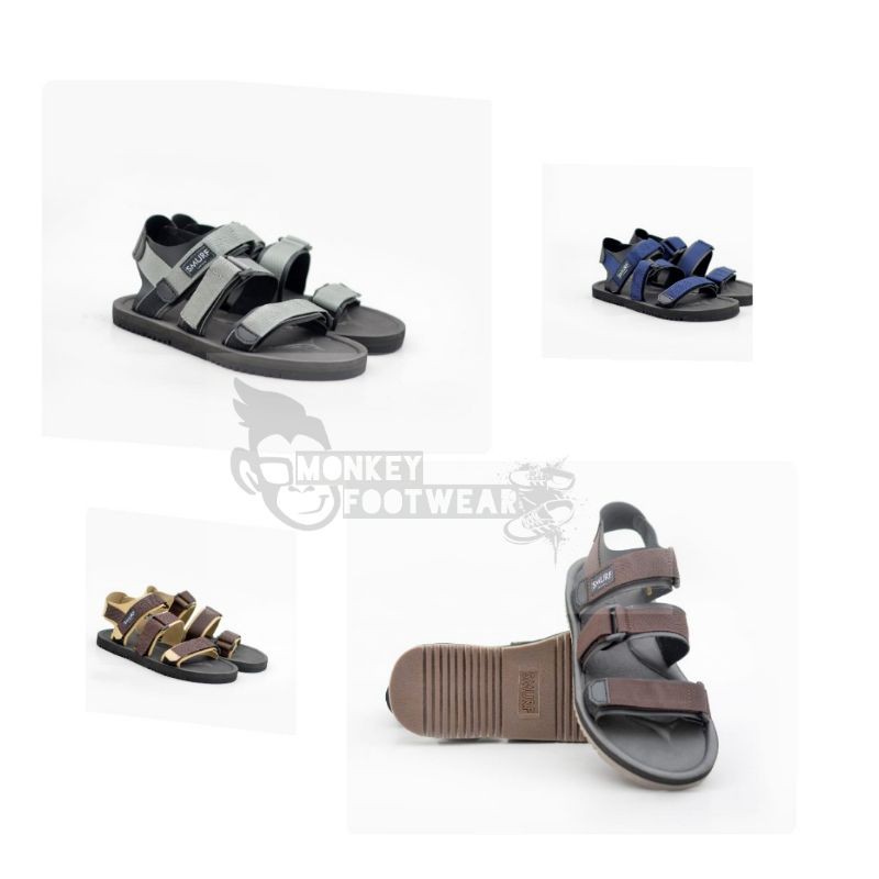 Sandal Smurf/SandalPria/SandalGunung/TVFFootwear/SandalTravelling/Original