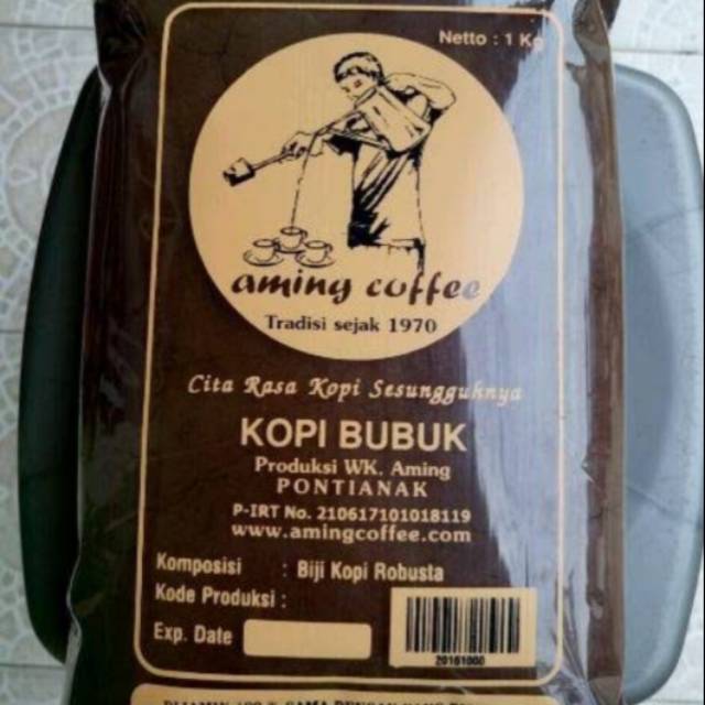 

Kopi Aming 1kg khas kalimantan kopi robusta