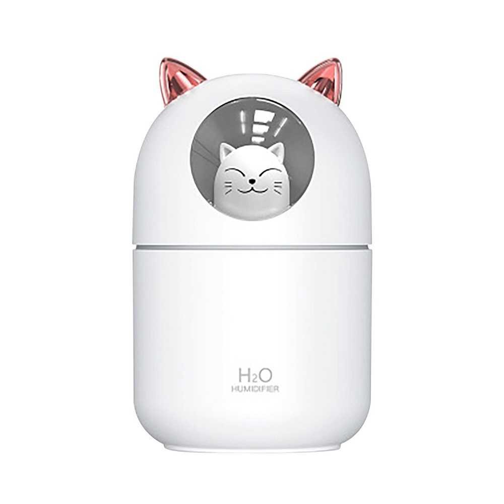 Humidifier Pelembab Udara Diffuser Cute Cat 300ml