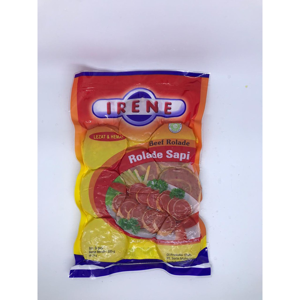 

IRENE ROLADE SAPI 225 Gram (ISI 9 Pcs)