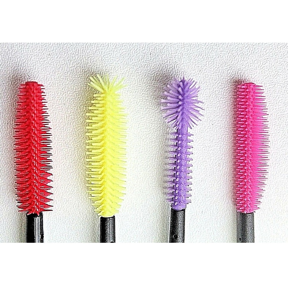 Silicone Disposable Mascara Wands 4P Set