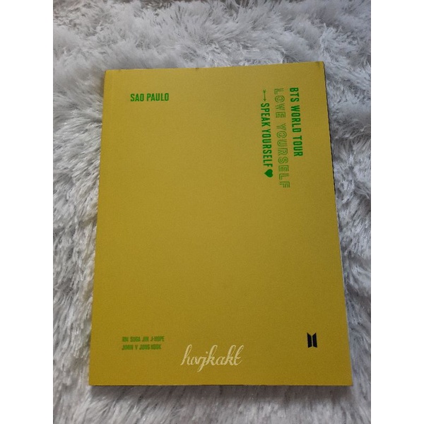 BTS Photobook LY SAO PAULO