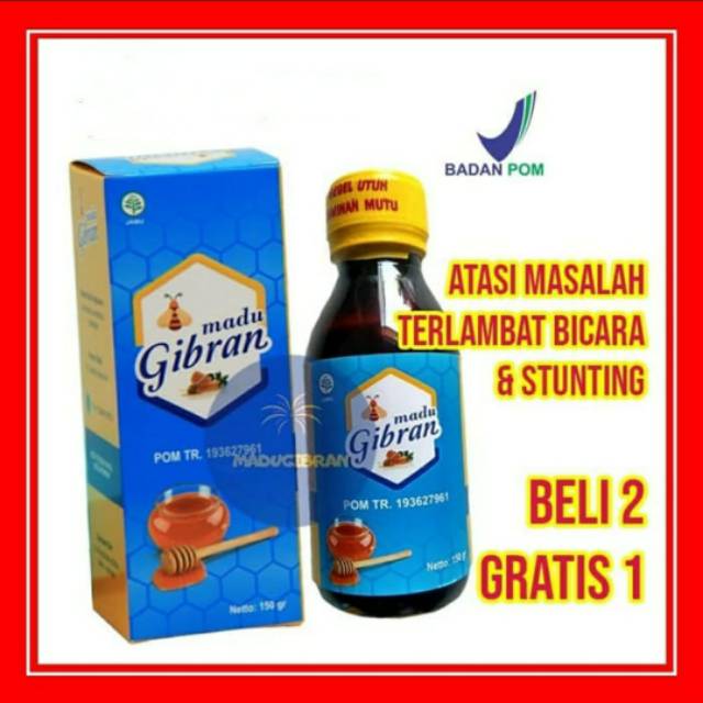 Madu Gibran asli untuk anak