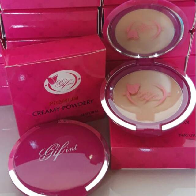 GIFINT CREAMY POWDER PREMIUM BEDAK BASAH FOUNDATION