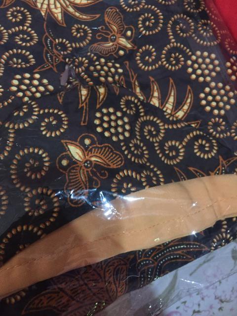 Keluarga Batik Couple Sarombit Seragaman Kondangan Tanah Abang Wanita Murah Princess Azkana Sogan 03